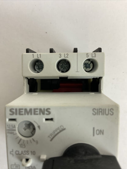 SIEMENS 3RV2021-1KA10 9-12,5A CIRCUIT BREAKER