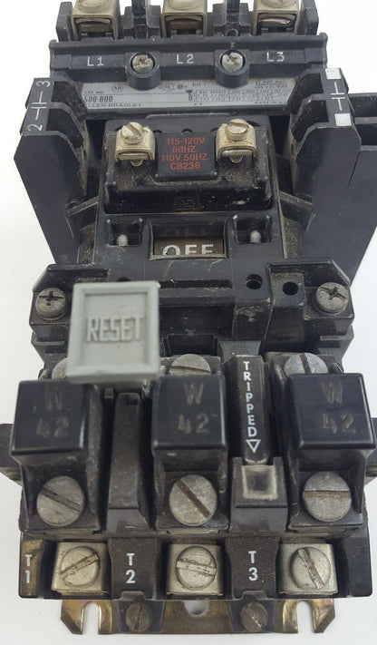 Allen Bradley 509-B0D Ser. B Contactor Motor Starter