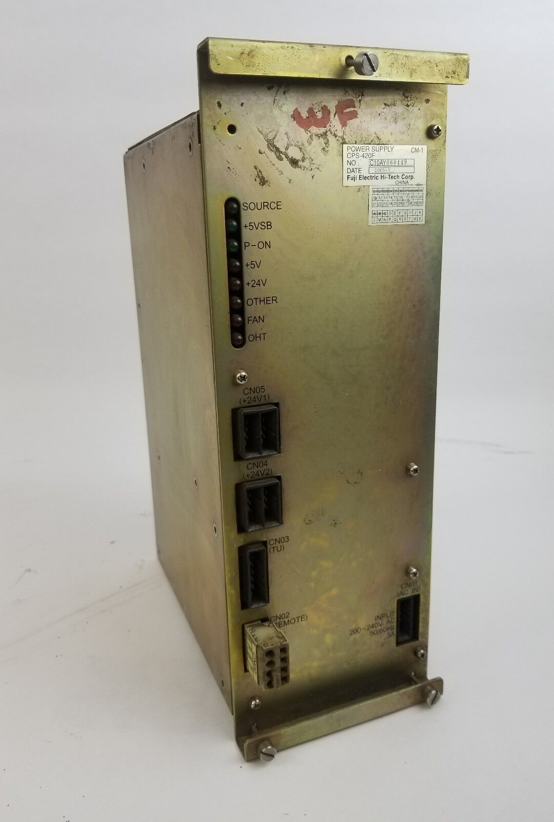 CPS-420F YASKAWA / Fuji ROBOT Power Supply