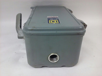 SQUARE D H362ND, H-362-ND, SER. D1,  H.D.SAFETY SWITCH, 60A, 277/480V, 3PH