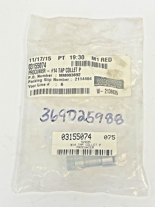 ROCKFORD ETTCO PROCUNIER - 03155074 - TAP COLLET - #14 TAP