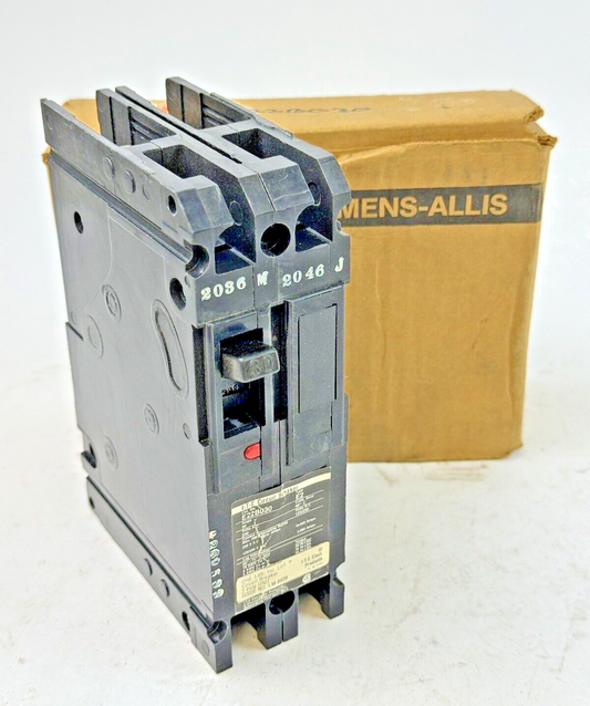 SIEMENS / ITE - ED22B030 - MOLDED CASE CIRCUIT BREAKER - 2 POLE/240 VAC/ 30A-NEW