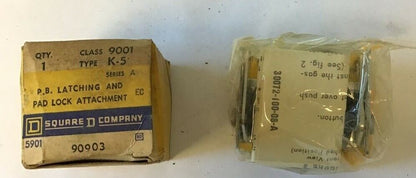 SQUARE D 9001 K5 PADLOCK ATTACHMENT WITH P.B. LATCHING