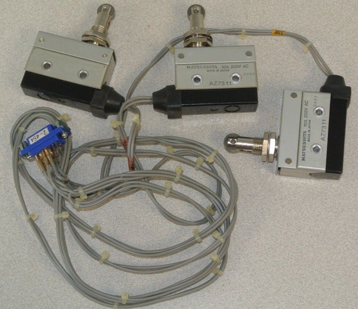 FANUC A660-8002-T454 CABLE w/ LIMIT SWITCHES (3) AZ7311