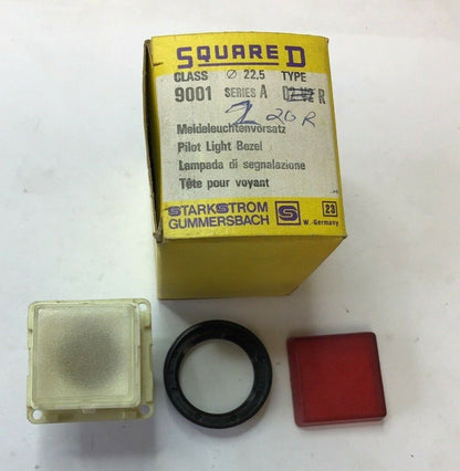 SQUARE D CLASS 9001 SERIES A PILOT LIGHT BEZEL***LOTOF2***