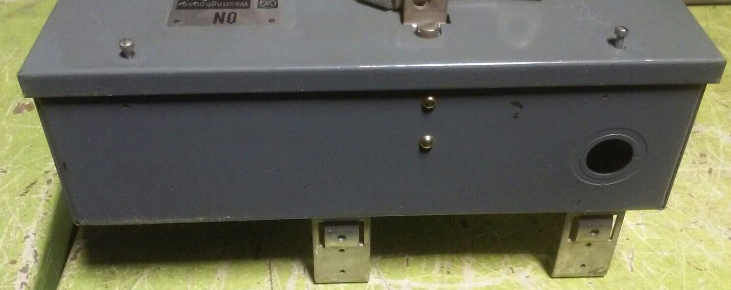 WESTINGHOUSE BP-EA CIRCUIT BREAKER ENCLOSURE w/ 20A CIRCUIT BREAKER