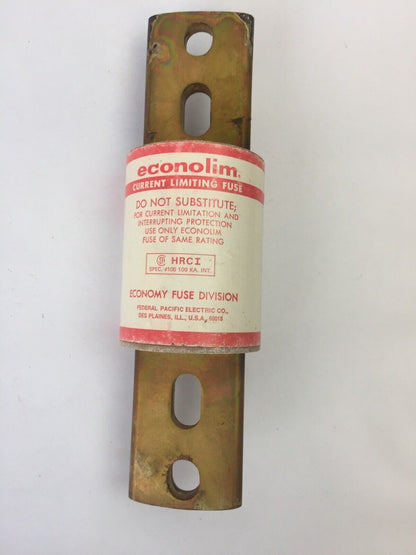 ECONOLIM LCL1400 CURRENT LIMITING FUSE CLASS L 1400A 600VAC