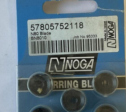 NOGA N80/BN8010 DEBURING BLADE BOX OF 10