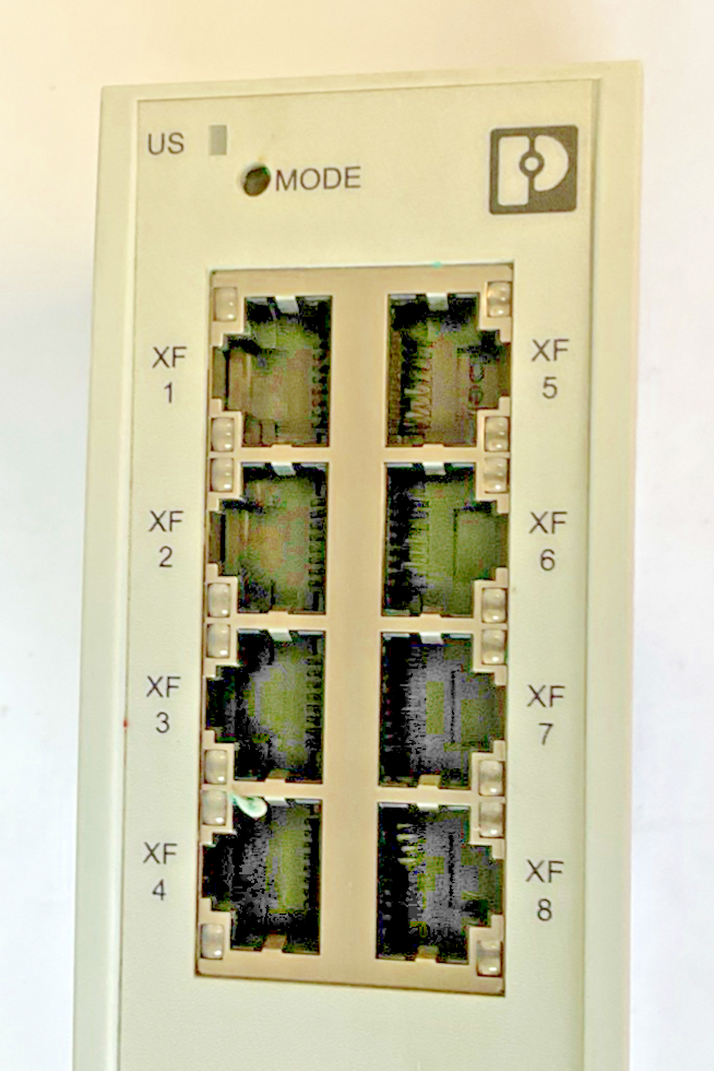 PHOENIX CONTACT FL SWITCH 2008 ETHERNET SWITCH 0.35A 18-32VDC