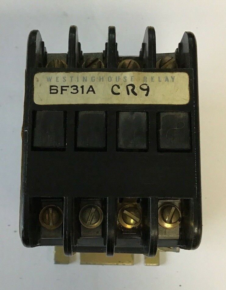 WESTINGHOUSE  BF31A CONTROL RELAY 300VAC 10A 135A582G01