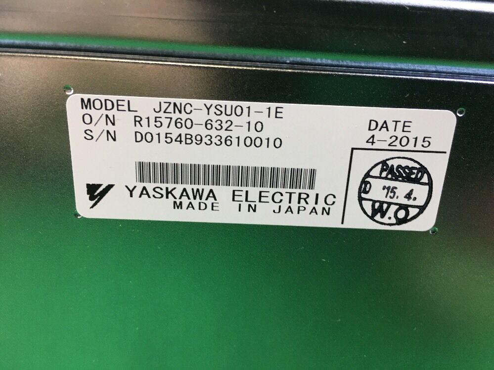 YASKAWA JZNC-YSU01-1E SERVO DRIVE MOTOMAN