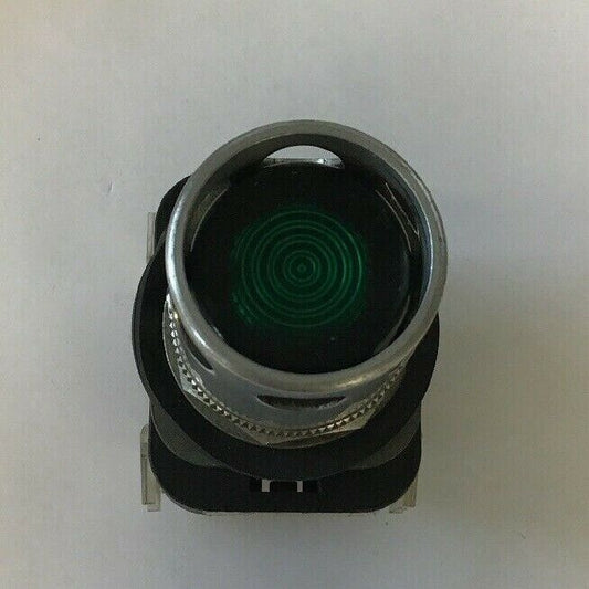 ALLEN BRADLEY 800T-QB24 SER T 24VAC/VDC PUSH BUTTON GREEN