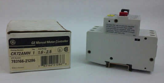 General Electric CR72AMH Manual Motor Controller/Starter (NEW)