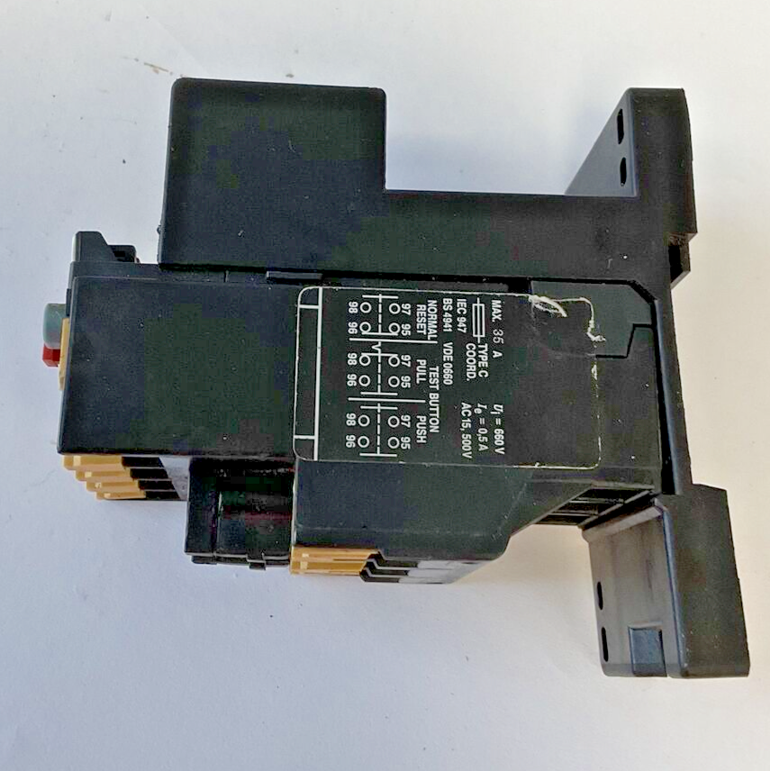 ALLEN BRADLEY 193BSC 15 OVERLOAD RELAY SER.B 10-16A /193-BPM1 SER.C