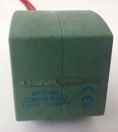 ASCO MP-C-080 238610-032D SOLENOID VALVE 120/60, 110/50FT