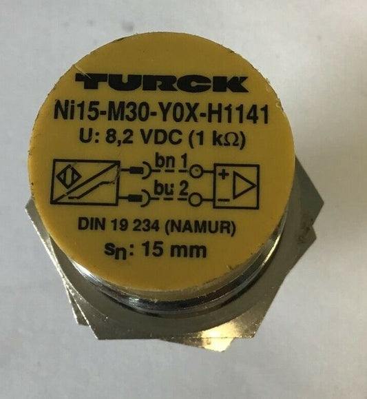 TURCK Ni15-M30-Y0X-H1141 PROXIMITY SENSOR 8,2 VDC 15MM