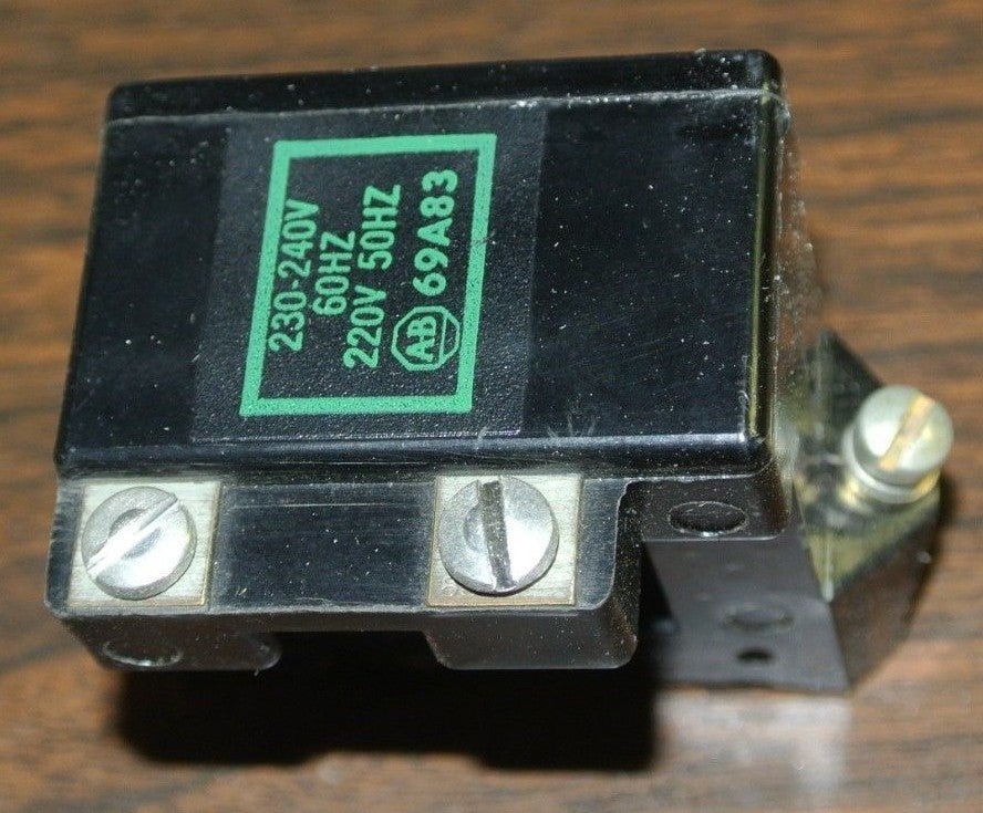 ALLEN-BRADLEY 69A83 COIL SIZE 00 220/50Hz, 230-240V/60Hz  NEW SURPLUS - EACH