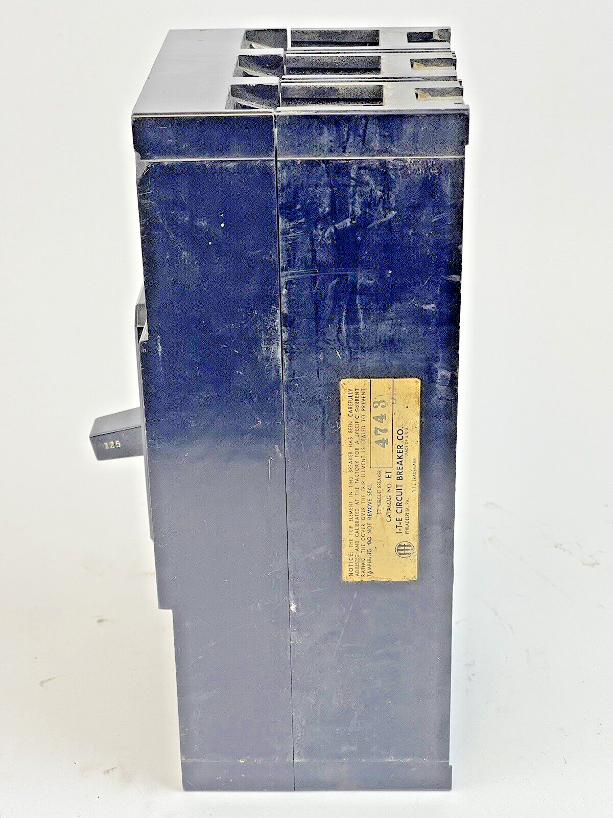 ITE/ GOULD/ SIEMENS - JL3-B150 - CIRCUIT BREAKER - 150 A, 600 VAC, 3 POLE