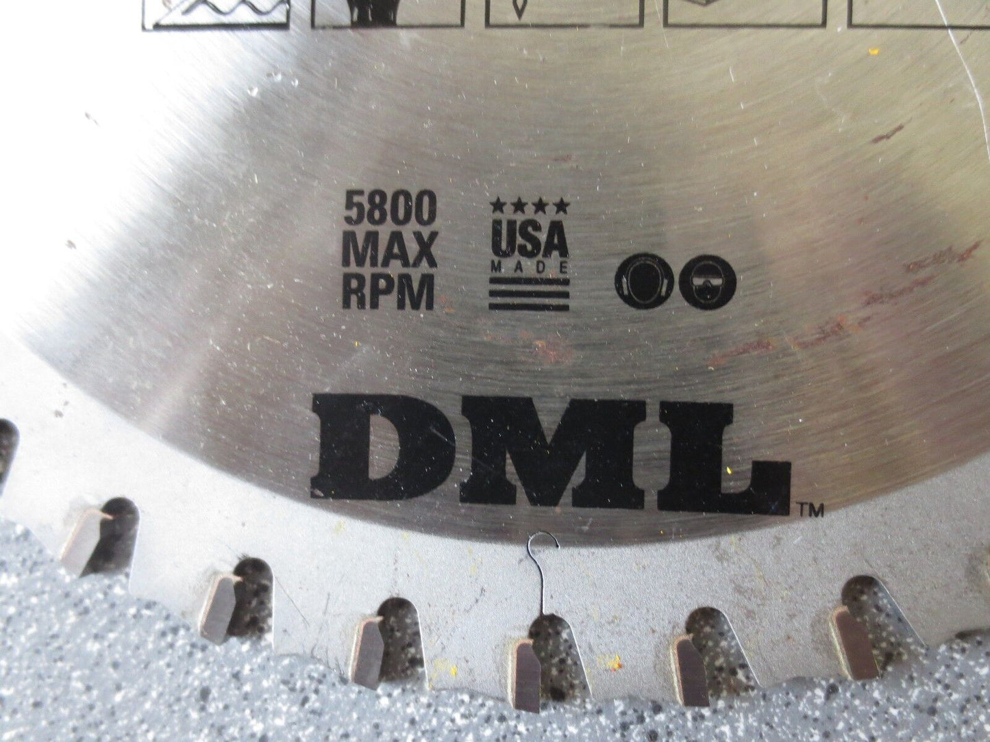 DML 72806 STEEL PRO 40T 8-1/4" CARBIDE TIPPED CIRC SAW BLADE ATB - NEW SURPLUS