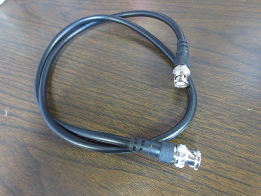 RG 6U COAXIAL CABLE with BNC MALE to BNC MALE 36-37" - NEW SURPLUS