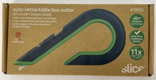 SLICE AUTO-RETRACTABLE BOX CUTTER #10503