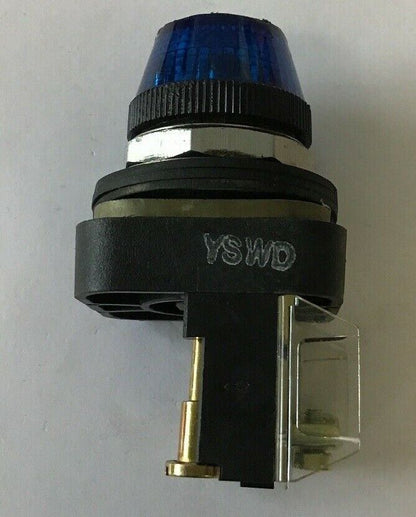 ALLEN BRADLEY 800T-Q24 BLUE LENS 30MM PILOT LIGHT 24VAC/DC SERIES T