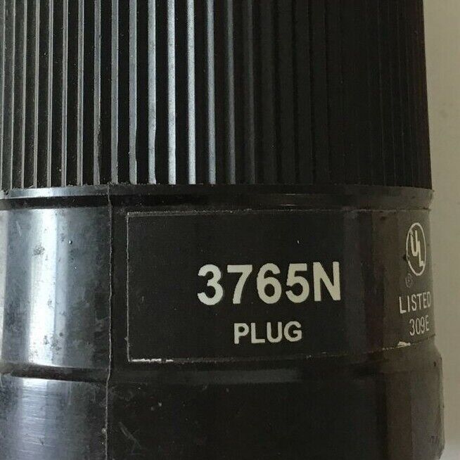 BRYANT 3765N LOCKING PLUG 50A 250VDC 600VAC