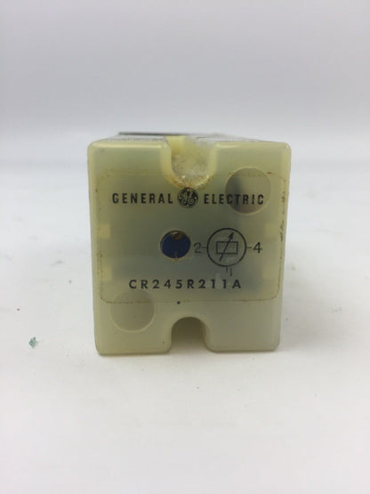 GE CR245R211A STATIC CONTROL INPUT ELEMENT ONE RESISTANCE SENSITIVE INPUT