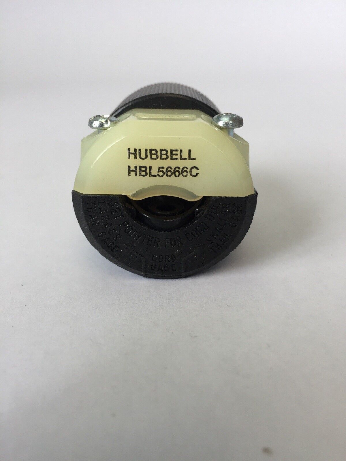 HUBBELL HBL5666C INSULGRIP PLUG 15A 250V 2POLE 3WIRE GROUNDING