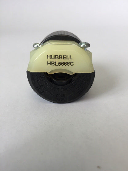 HUBBELL HBL5666C INSULGRIP PLUG 15A 250V 2POLE 3WIRE GROUNDING