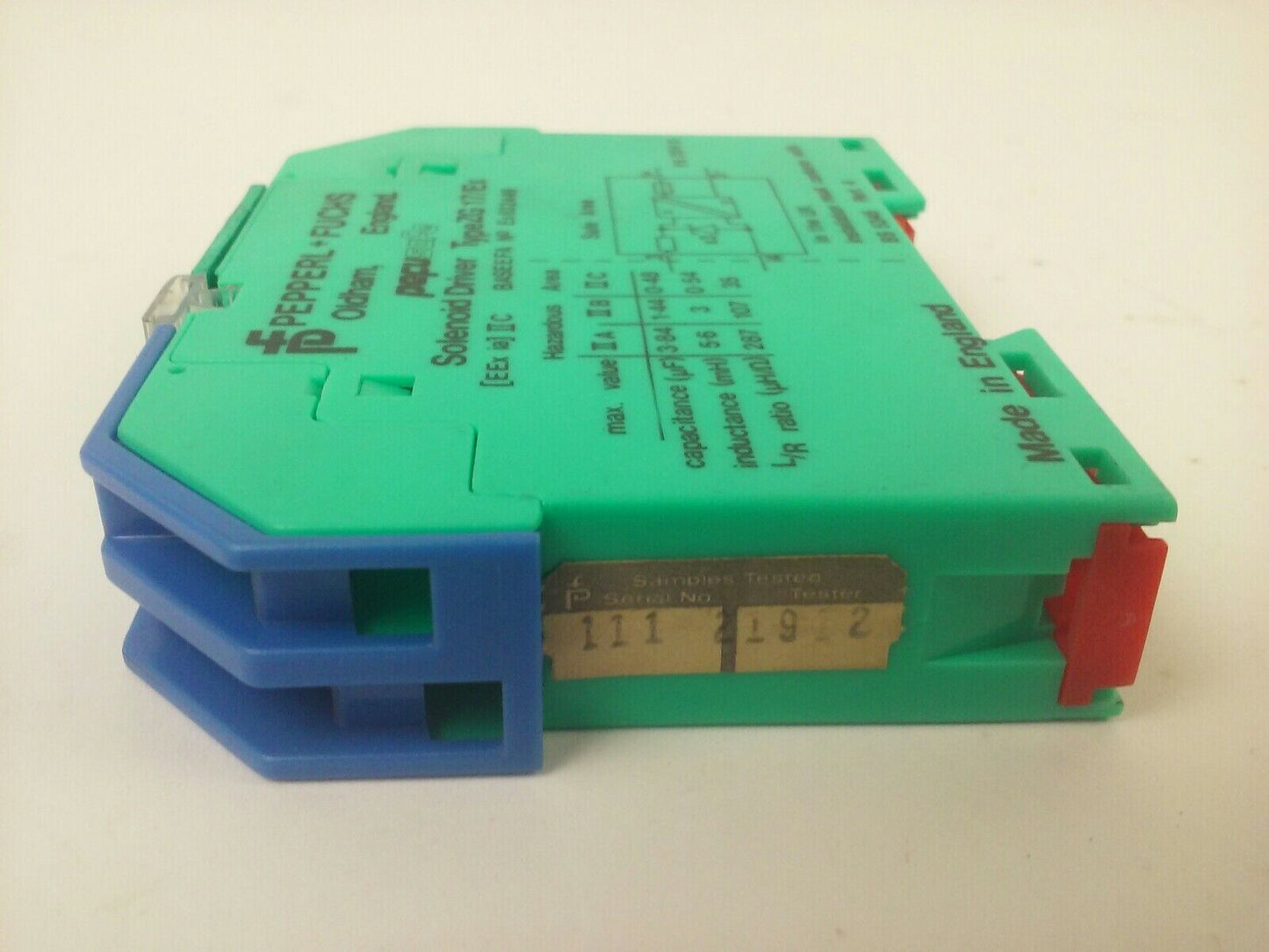 PEPPERL + FUCHS PEFUSAFE SOLENOID DRIVER ZG17/EX / 832449