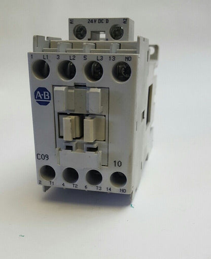 Allen-Bradley Contactor Cat# 100-C09D*10 600VAC 25A COIL 24VDC