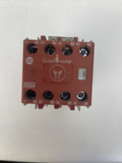 ALLEN BRADLEY 100S-C12DJ404BC CONTACTOR 600VAC 10HP (100-C12D*400 + 100S-F)24VDC