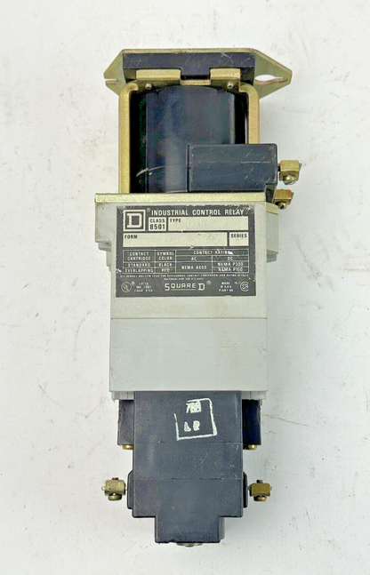 SQUARE D - CL: 8501 TP: XD0 40 FM: MP SER: A - CONTROL RELAY & 8501/XDL/SER. A