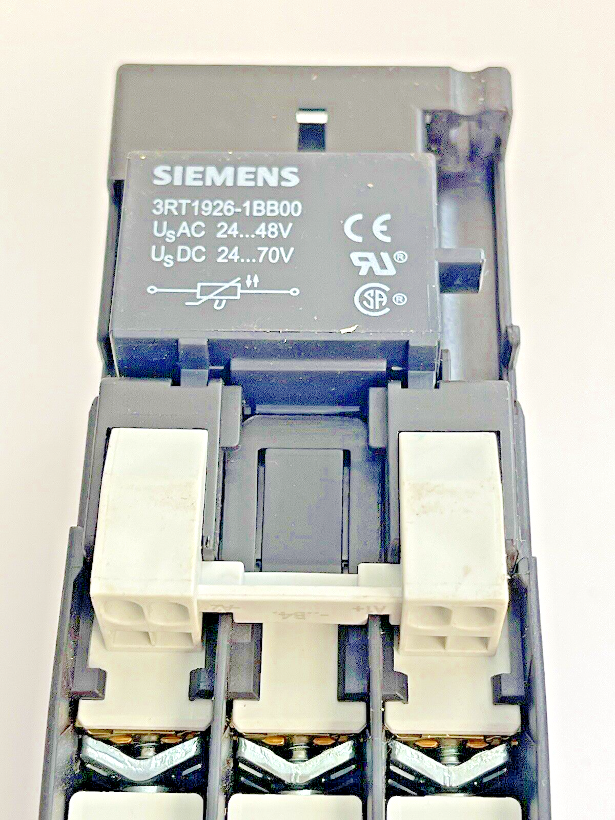 SIEMENS - 3RT1024-3B..0 & 3RH1921-2HA22 & 3RT1926-1BB00 W/ 24VDC COIL