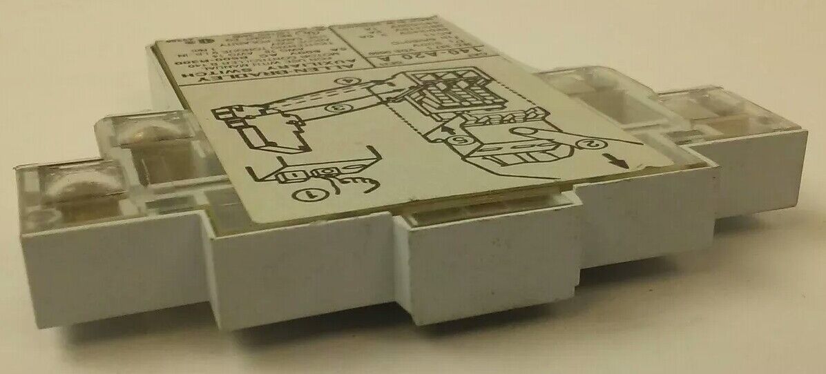 ALLEN BRADLEY, 140-A20 SER.A, AUXILIARY CONTACT, Ui:500V, 5A 600V