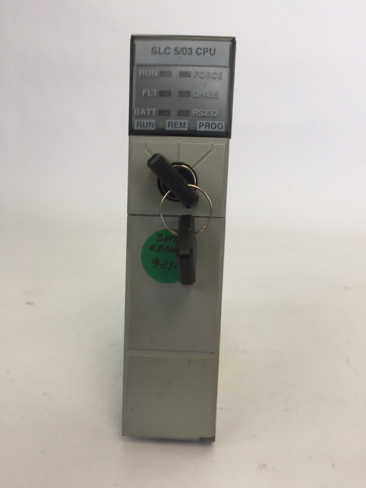 ALLEN BRADLEY 1747-L532 PROCESSOR UNIT 24VDC SER D PROC REV 4  1747-OS302 SER B
