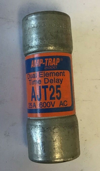 GOULD SHAWMUT AJT25 AMP TRAP 2000 600VAC CLASS J 25A ****LOTOF7****