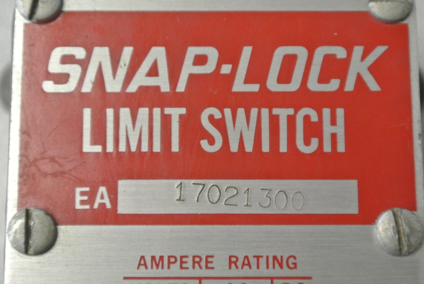 NAMCO EA170-21300 SNAP-LOCK LIMIT SWITCH
