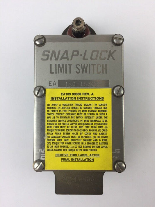 NAMCO EA18015302 SNAP LOCK LIMIT SWITCH