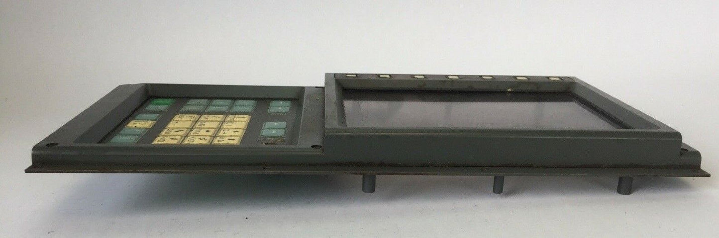 FANUC A02B-0092-C042 SERIES O-M FRONT PANEL WITH KEYBOARD