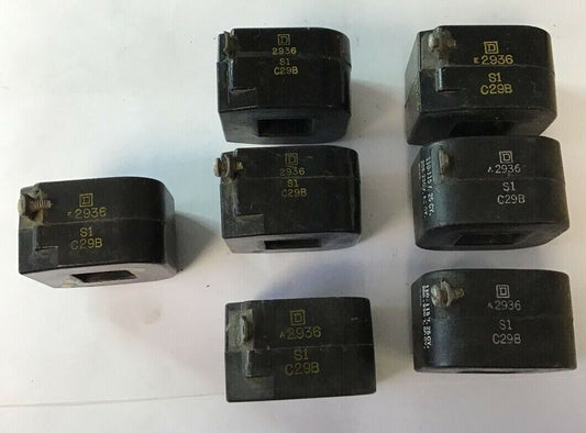 SQUARE D A2936 S1 C29B COIL 110-115V 25CY 208-220V 60CY ***LOTOF7***