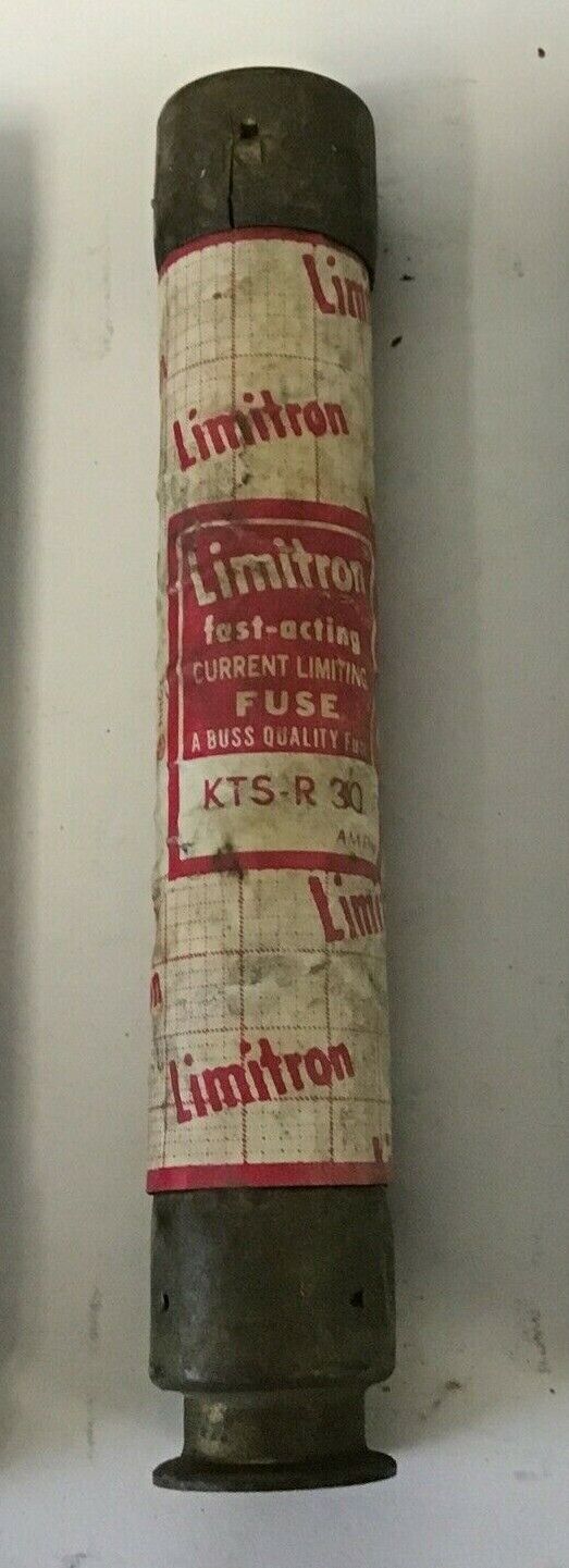 LIMITRON KTS-R-30 FAST ACTING FUSE CLASS RK1 600VAC***LOTOF7****