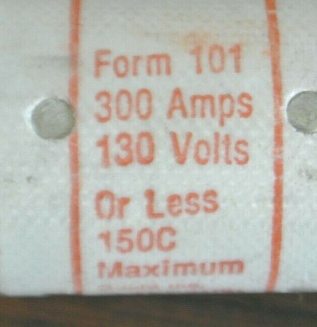 SHAWMUT A13Z300 SEMICONDUCTOR FUSE / 300A / 130V NEW SURPLUS