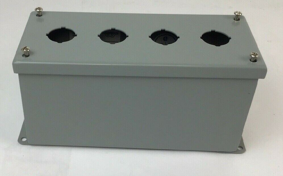 WIEGMAN PBXD-4 4 HOLE ENCLOSURE PBXD4 TYPE 12 & 13 ENCLOSURE