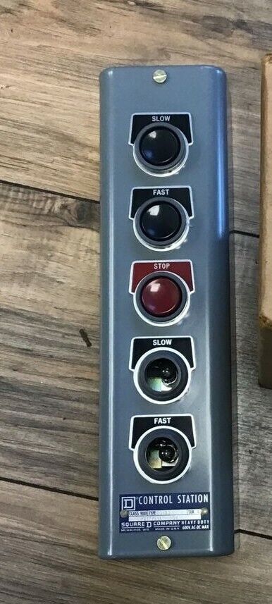 SQUARE D 9001 GG-50 CONTROL STATION SER.A