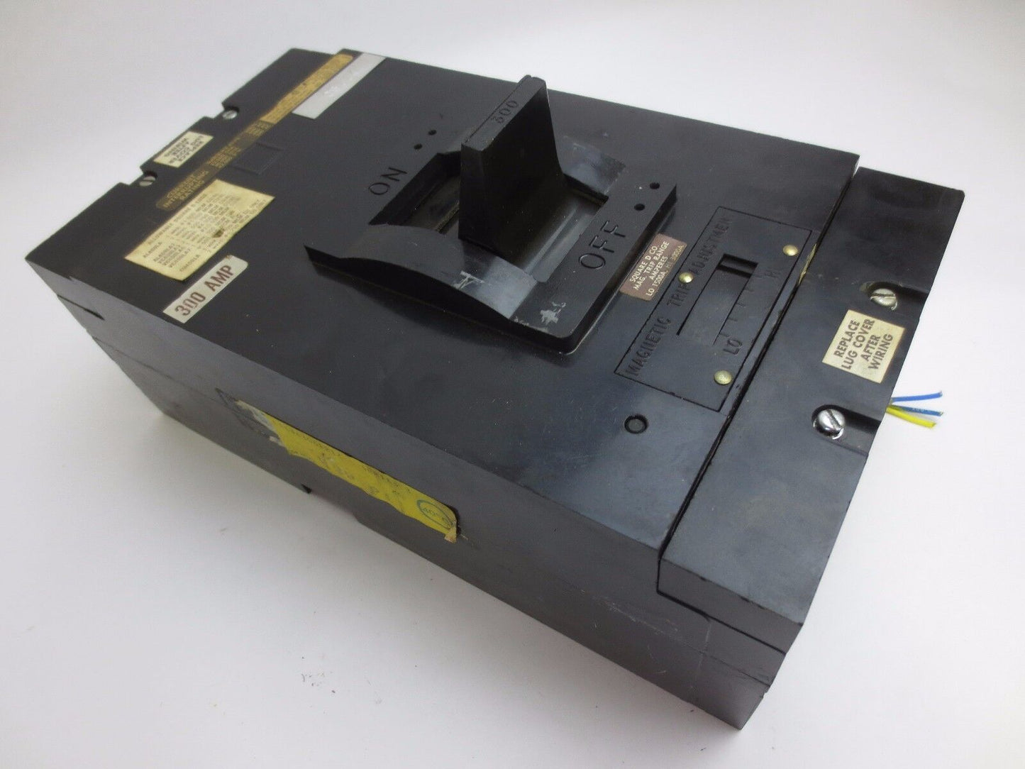 SQUARE D LAL363001212 Ser. 3 ADJUSTABLE TRIP CIRCUIT BREAKER 300A 3P LAL36300
