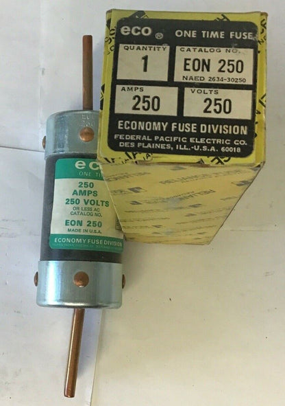 ECONOMY EON250 ECO FUSE 250V 250A RELIANCE FUSE ***LOTOF3***