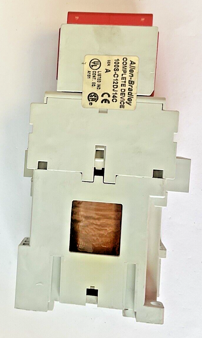 ALLEN BRADLEY 100S-C12DJ14C SAFETY CONTACTOR SER.A 24VDC