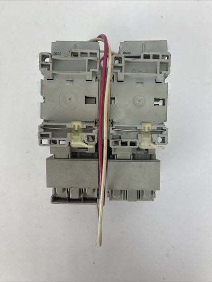 ALLEN BRADLEY REVERSING STARTER 100-C16*10 CONTACTOR 193-EA1HC & 193-EA1EB RELAY